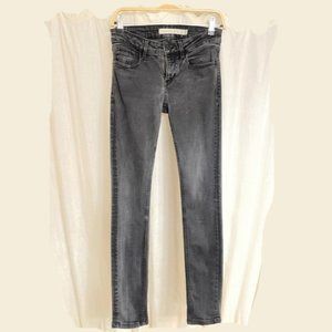 Women Calvin Klein Black Wash Straight Jeans. Size W28 L32. Mid Rise.